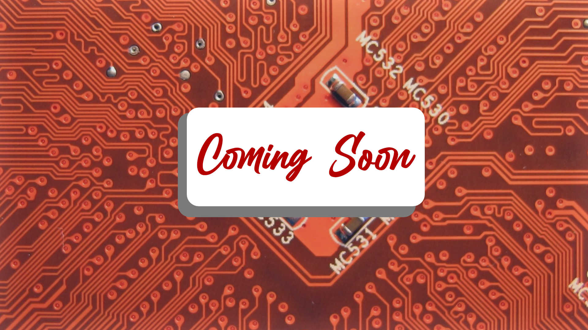 Coming Soon!